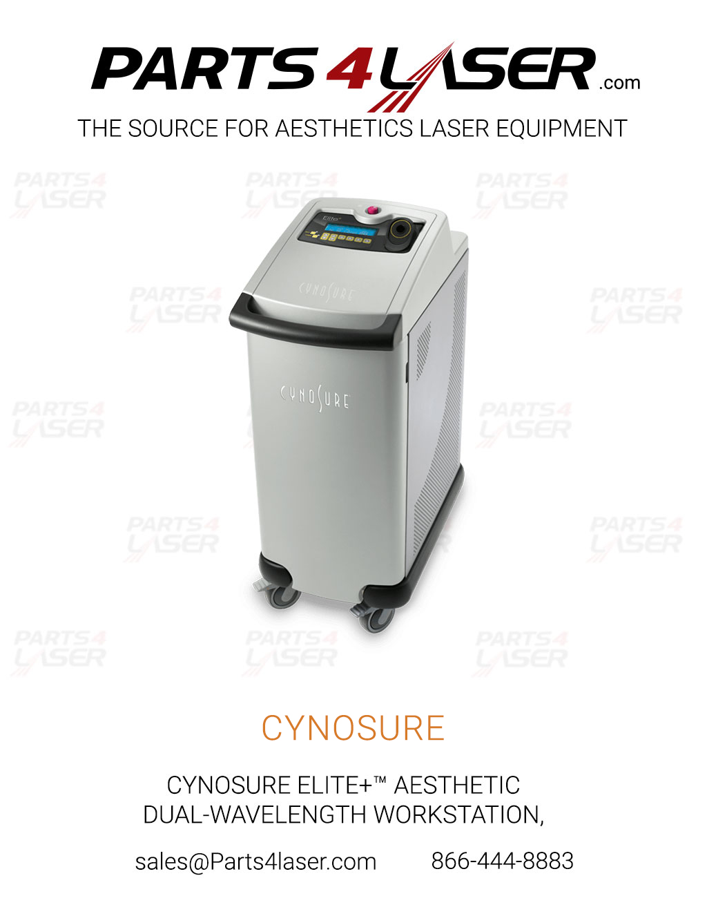CYNOSURE ELITE PLUS LASER HEAD CAVITY CERAMIC SET ROUND CAVITY CYLH3140 D78 - Image 3