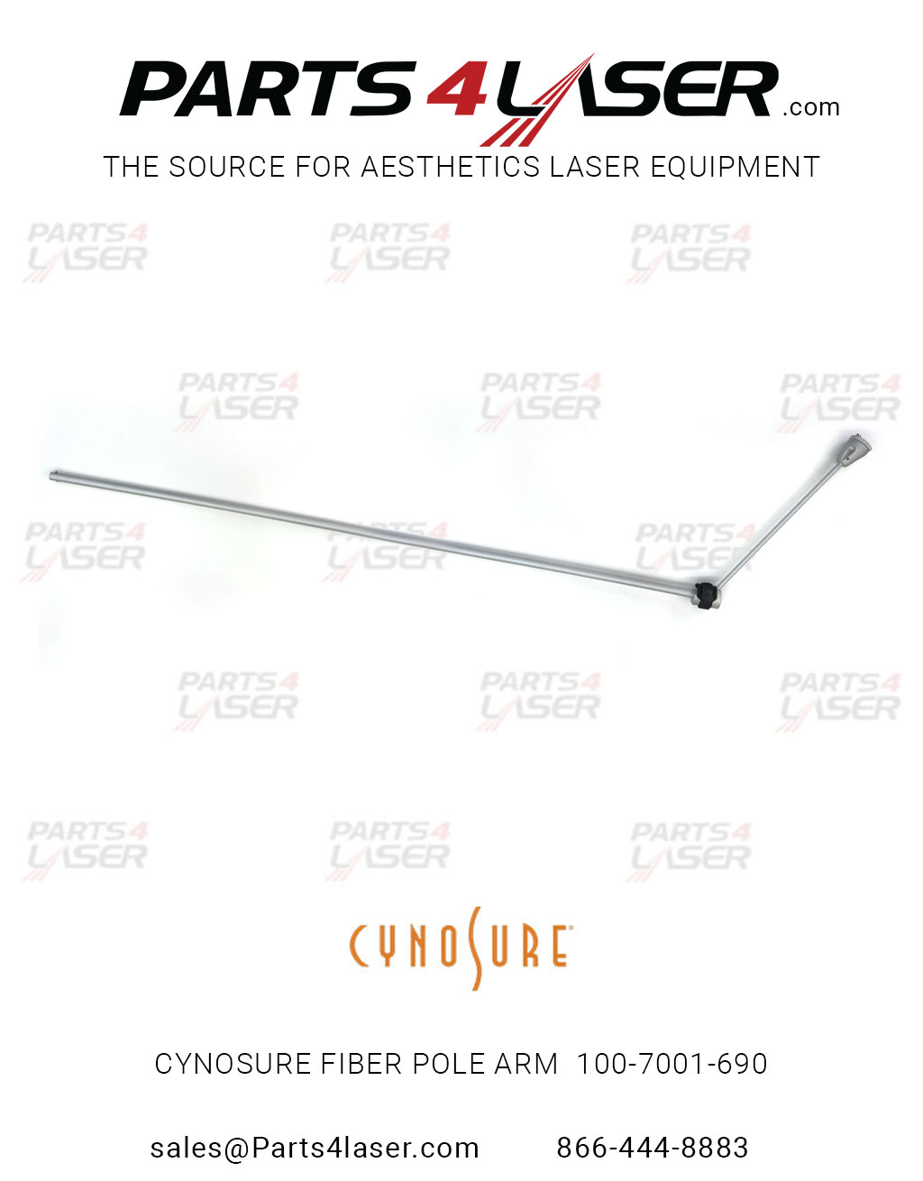 CYNOSURE FIBER POLE ARM ASSEMBLY 100-7001-690 CYFC2737