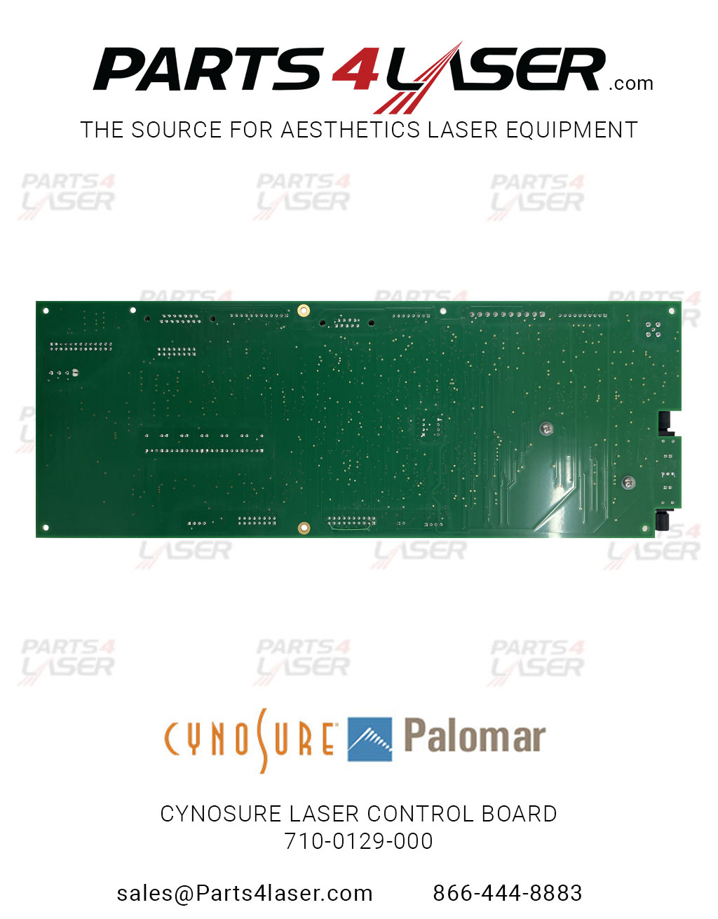 CYNOSURE APOGEE ELITE , ELITE PLUS CPU CONTROL BOARD 710-0129-000, 710-0129-100, CYPC1729 - Image 2