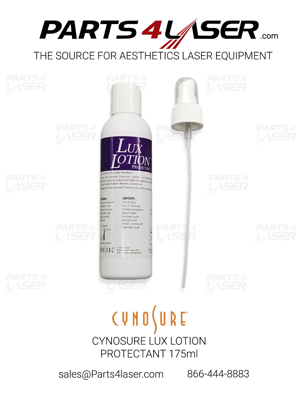 CYNOSURE LUX LOTION PROTECTANT 175 ML CYCN3062