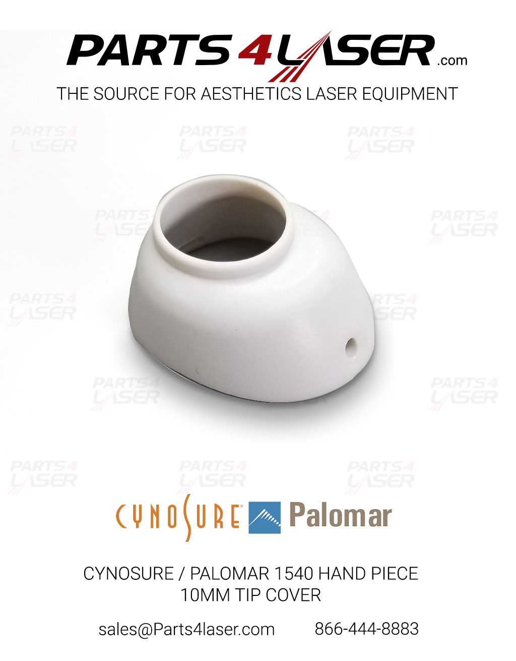 CYNOSURE / PALOMAR 1540 HAND PIECE 10MM TIP SHELL COVER PASC3318