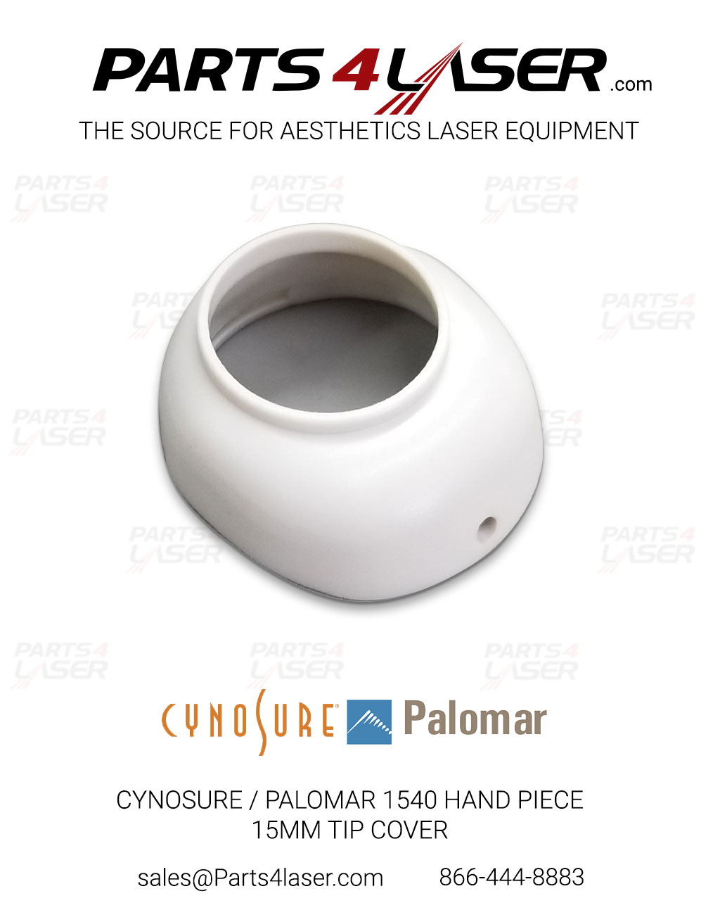 CYNOSURE / PALOMAR 1540 HAND PIECE 15MM TIP COVER PASC3317