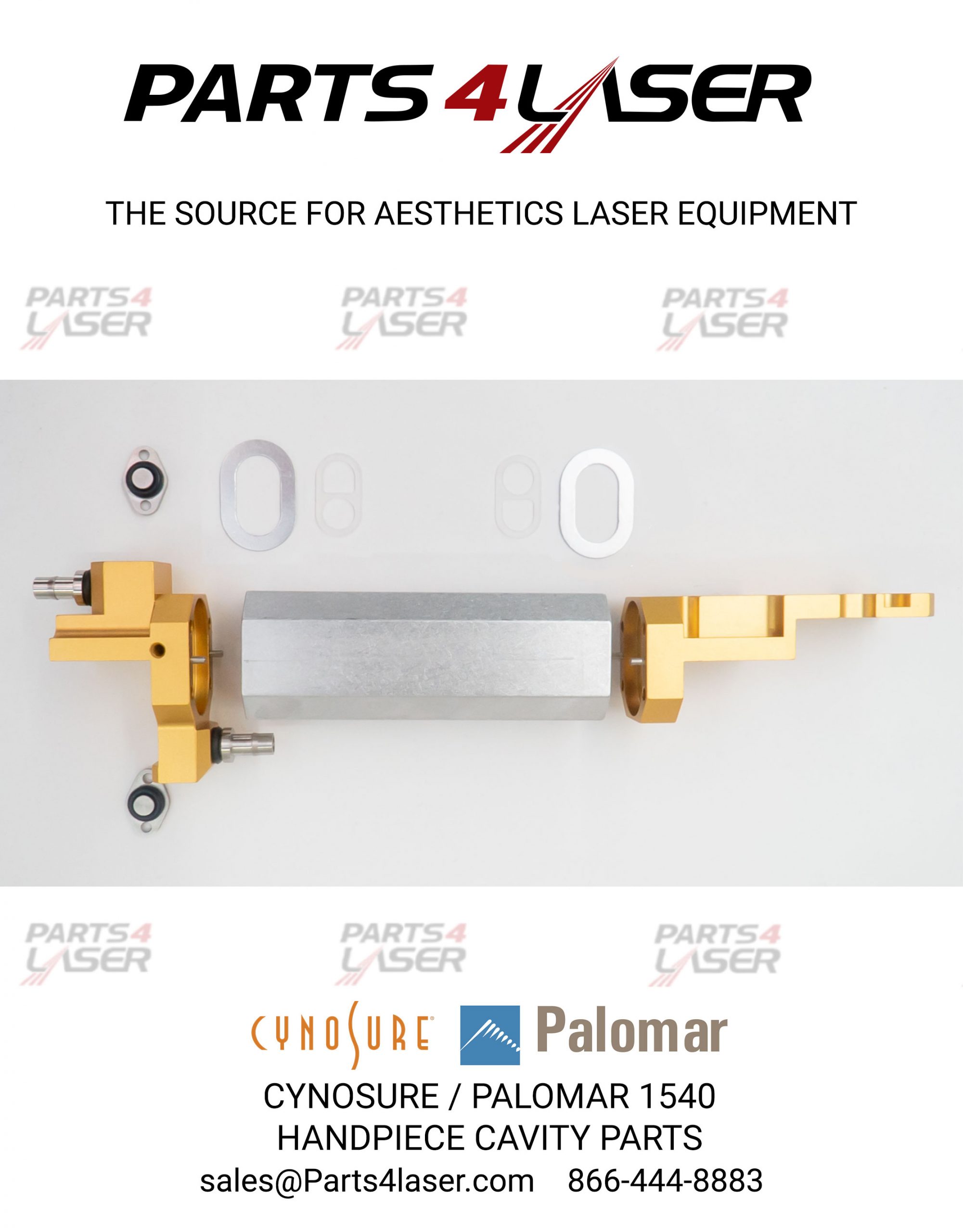 CYNOSURE / PALOMAR 1540 HANDPIECE CAVITY PARTS - Image 2