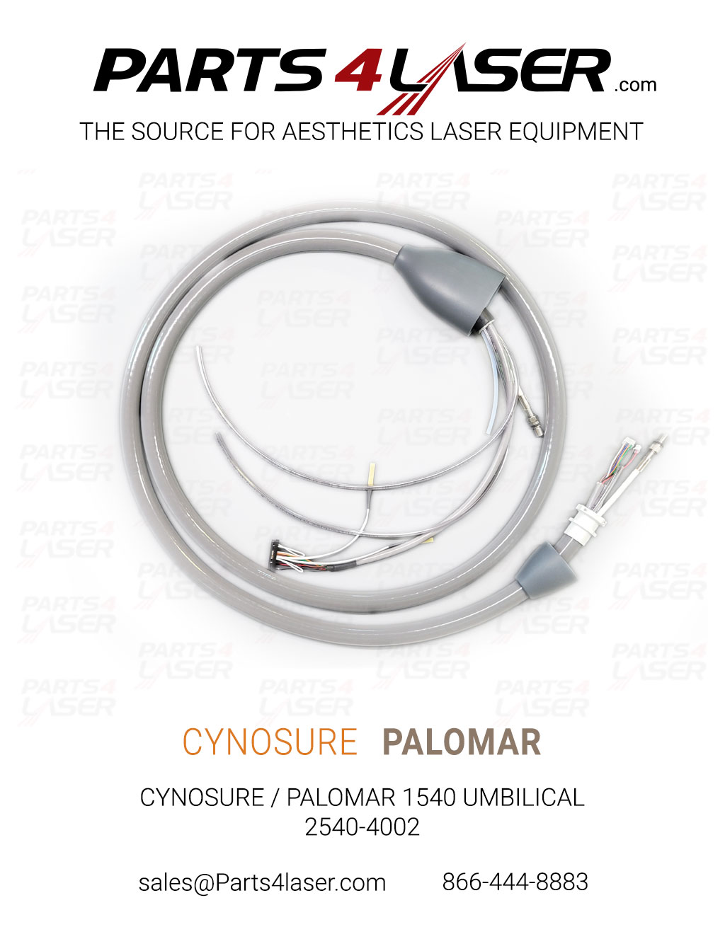 CYNOSURE/PALOMAR ICON 1540 UMBILICAL CABLE 2540-4002 CYCN3560