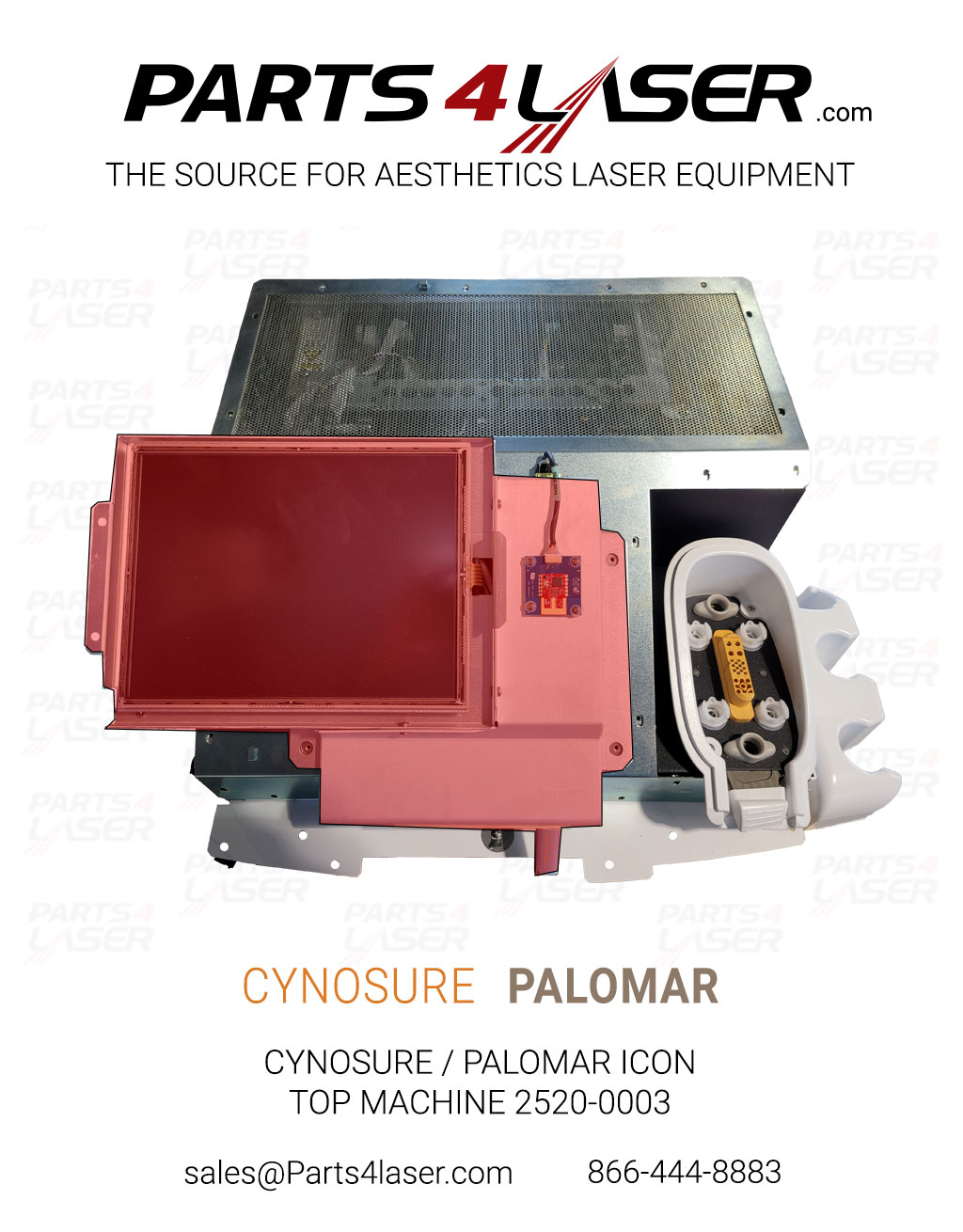 CYNOSURE / PALOMAR ICON , VECTUS COMPLETE DISPLAY MODULE 2520-0002 PAPC3543 - Image 3