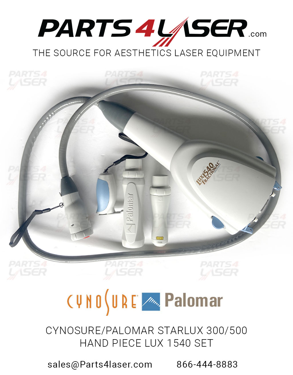 PALOMAR LUX 1540 HANDPIECE, STARLUX 300 , STARLUX 500 REFURBISH YOUR HANDPIECE