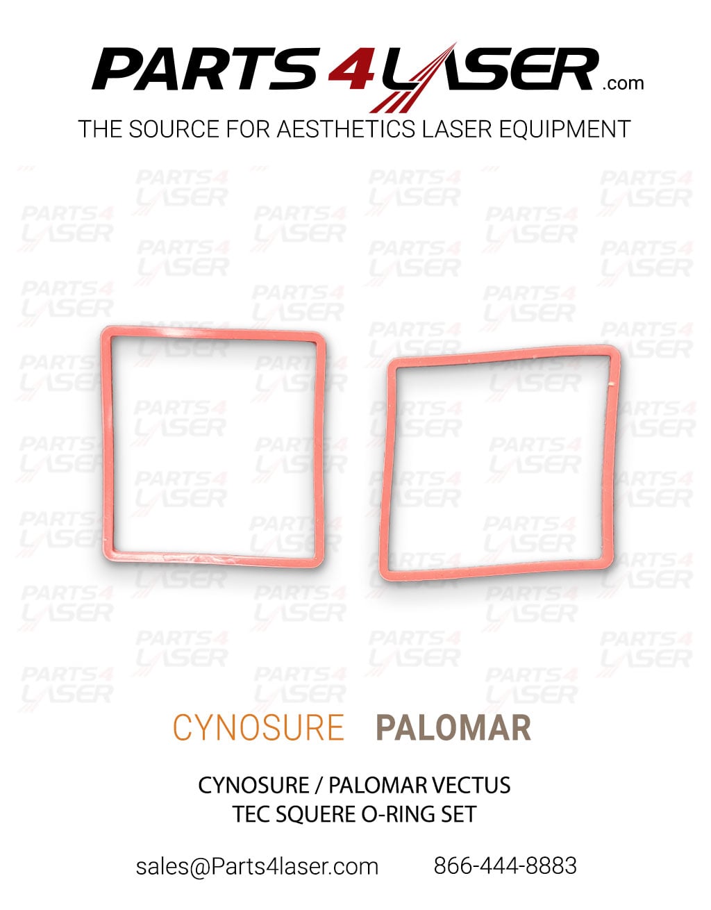 CYNOSURE / PALOMAR VECTUS TEC SQUERE O-RING SET CYCN3678