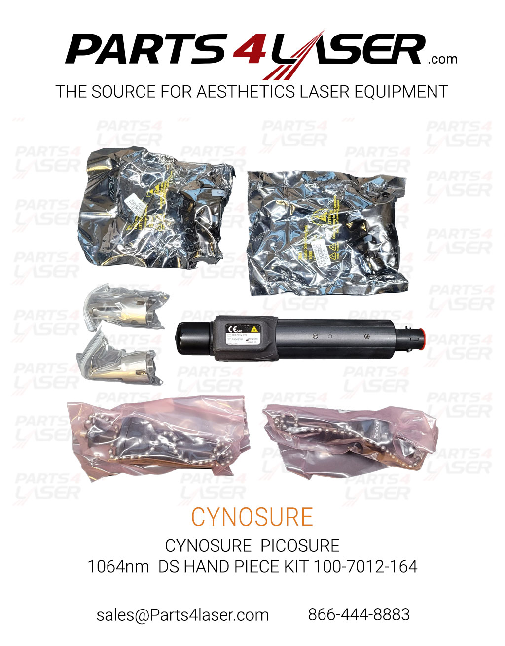 CYNOSURE PICOSURE 1064nm DS HAND PIECE KIT 100-7012-164 CYOP3667