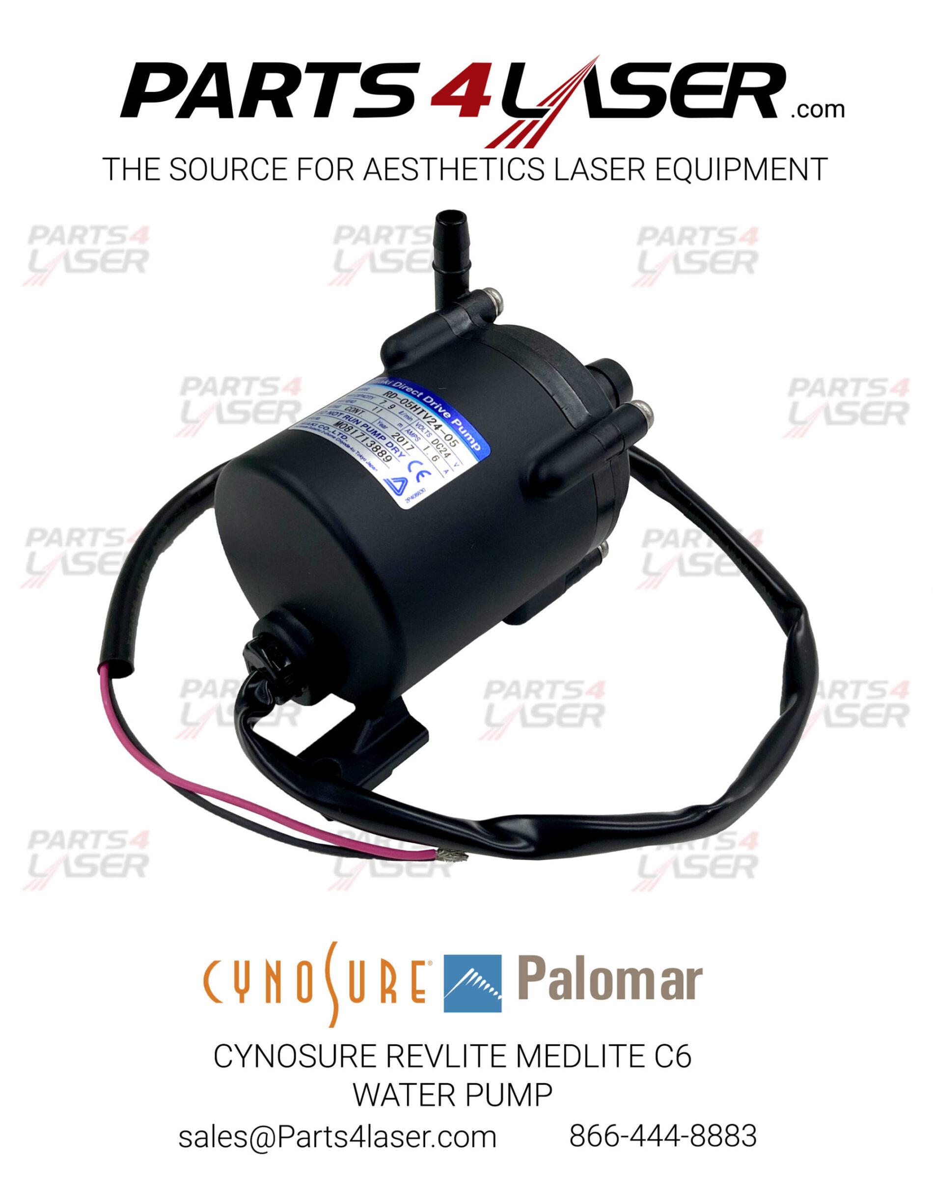 CYNOSURE MEDLITE / REVLITE C6 WATER PUMP CYPU2715 - Image 2