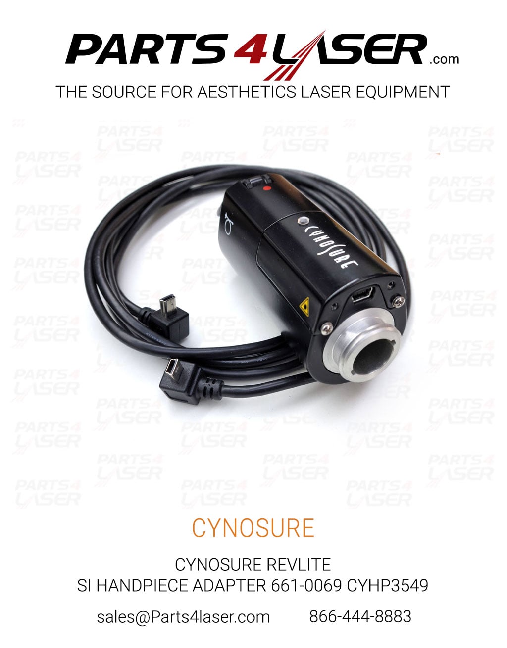 CYNOSURE REVLITE SI HANDPIECE ADAPTER 661-0069 CYHP3549