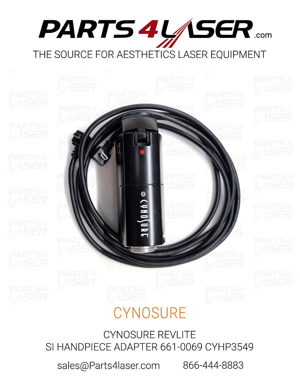 CYNOSURE REVLITE SI HANDPIECE ADAPTER 661-0069 CYHP3549 - Image 3