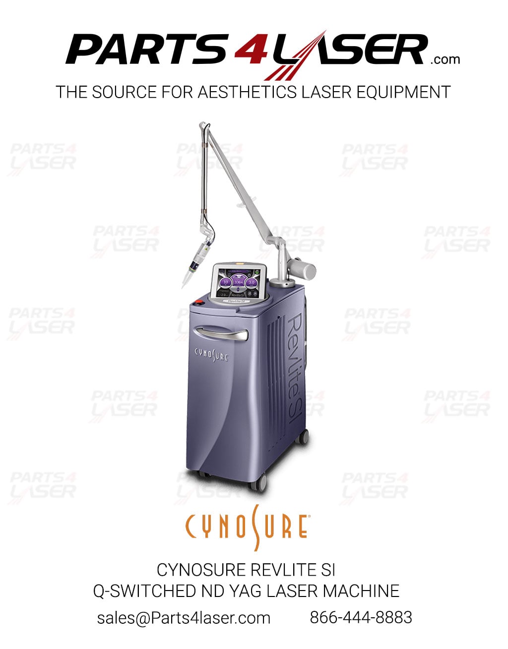 CYNOSURE REVLITE SI Q-SWITCHED NDbio YAG LASER MACHINE