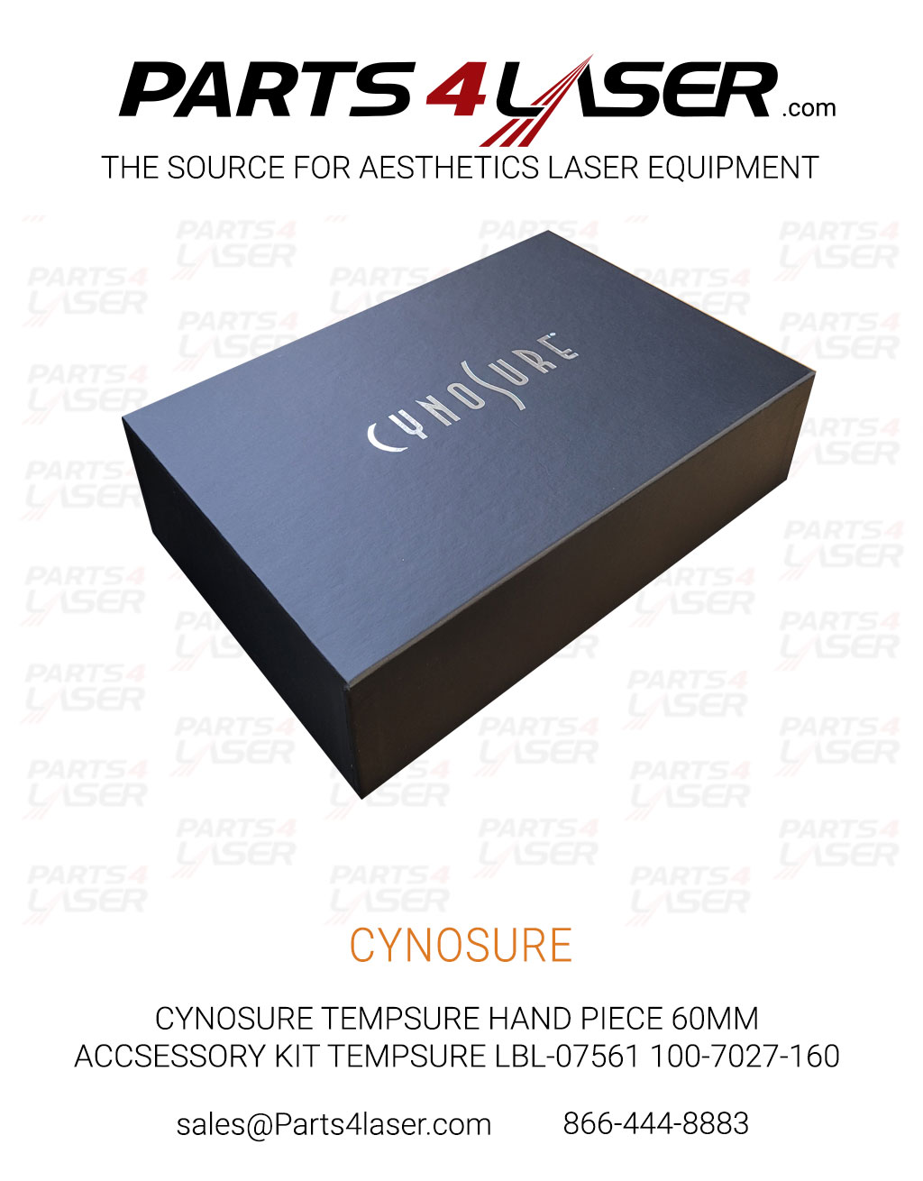 CYNOSURE TEMPSURE HAND PIECE 60MM ACCSESSORY KIT TEMPSURE LBL-07561 100-7027-160 CYHP3649 - Image 3