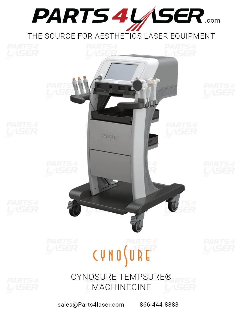 CYNOSURE TempSure MACHINE SERVICE AND REPAIR, WE ALSO SERVICE THE HANDPIECES