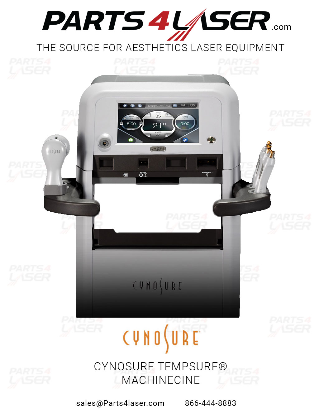 CYNOSURE TempSure MACHINE SERVICE AND REPAIR, WE ALSO SERVICE THE HANDPIECES - Image 3