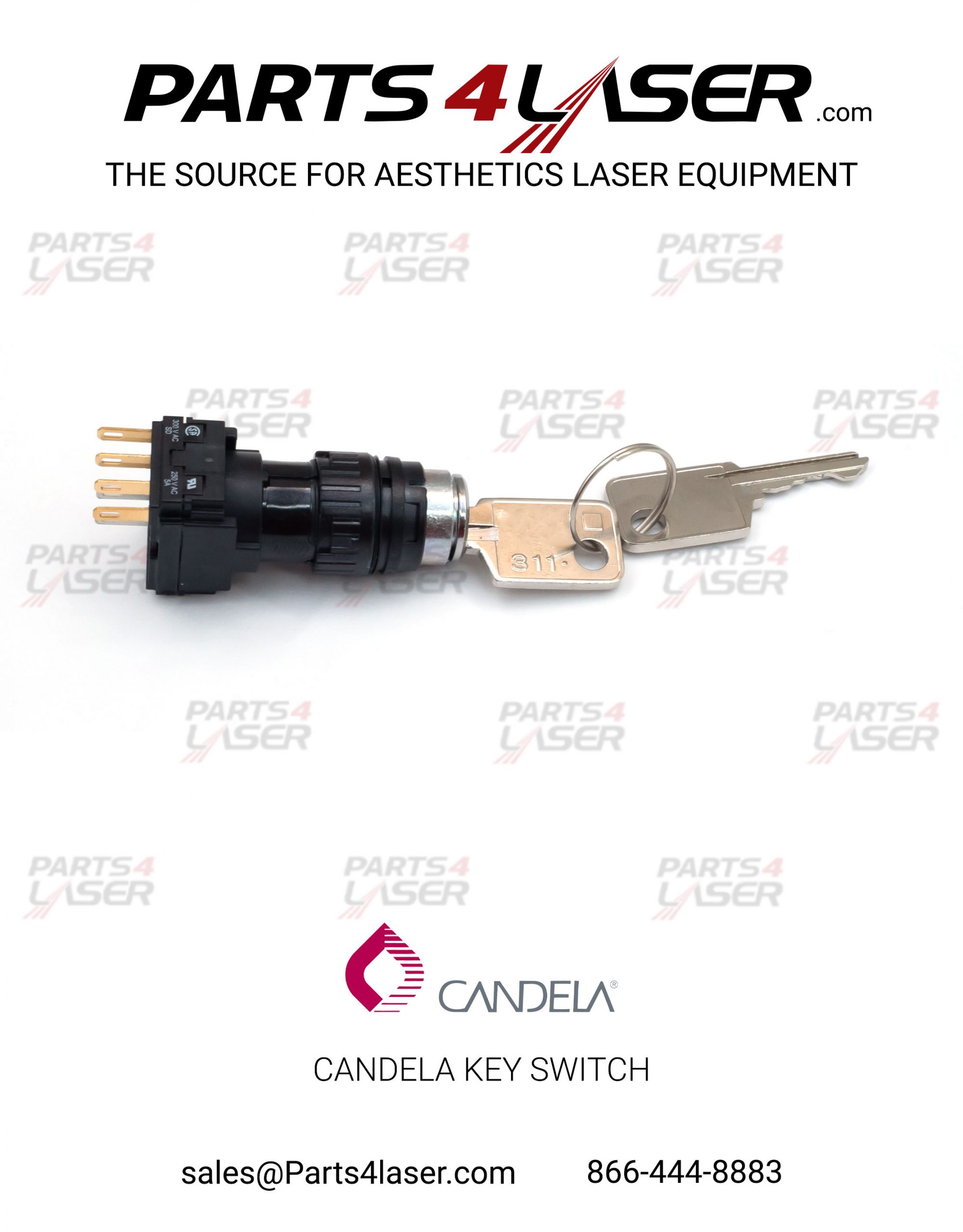 CANDELA MINI GENTLELASE MGL KEY SWITCH CACN1435 - Image 2