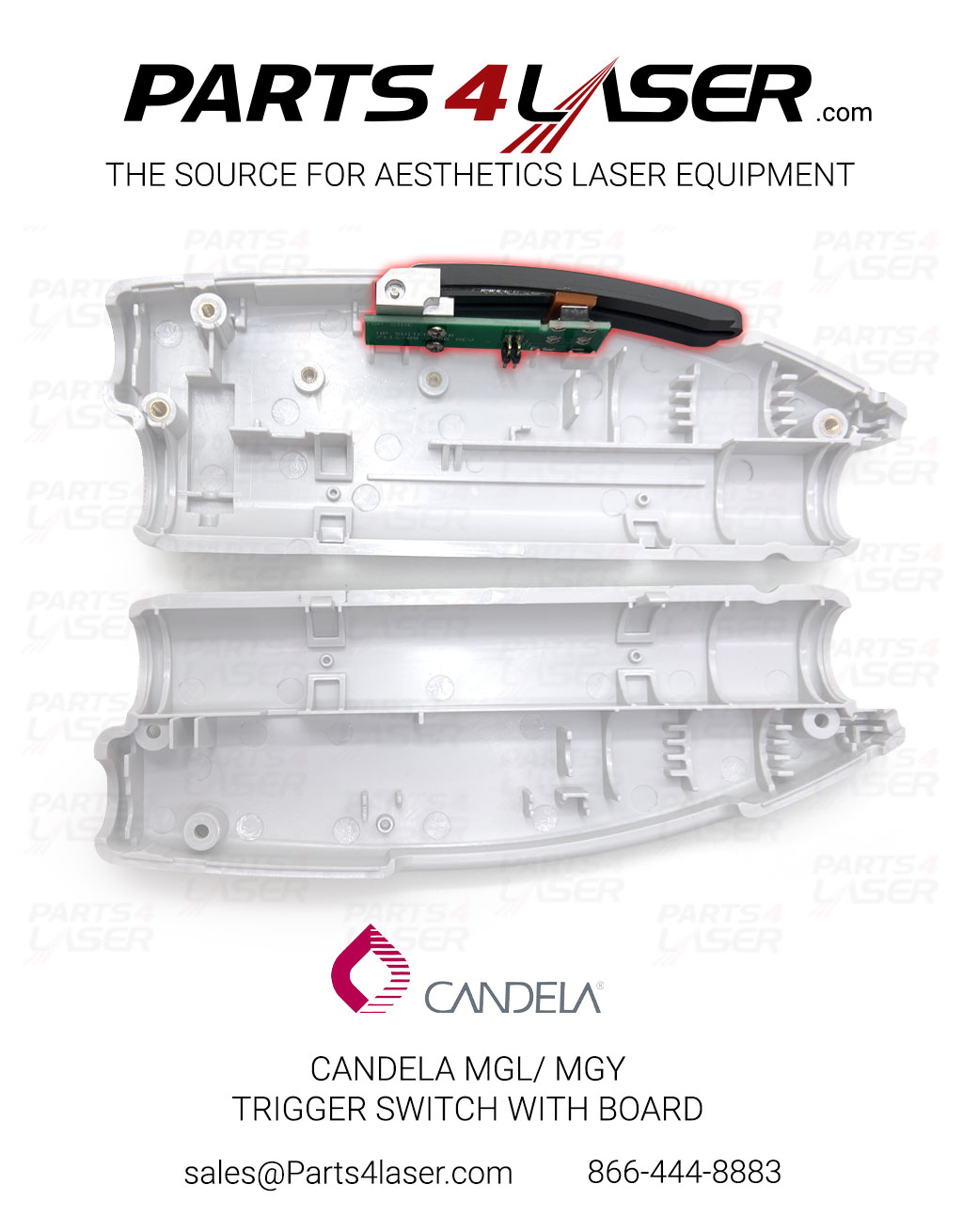 CANDELA MGL/ MGY TRIGGER SWITCH WITH BOARD 7111-00-2680 CAHP2496-TRIGGER - Image 2