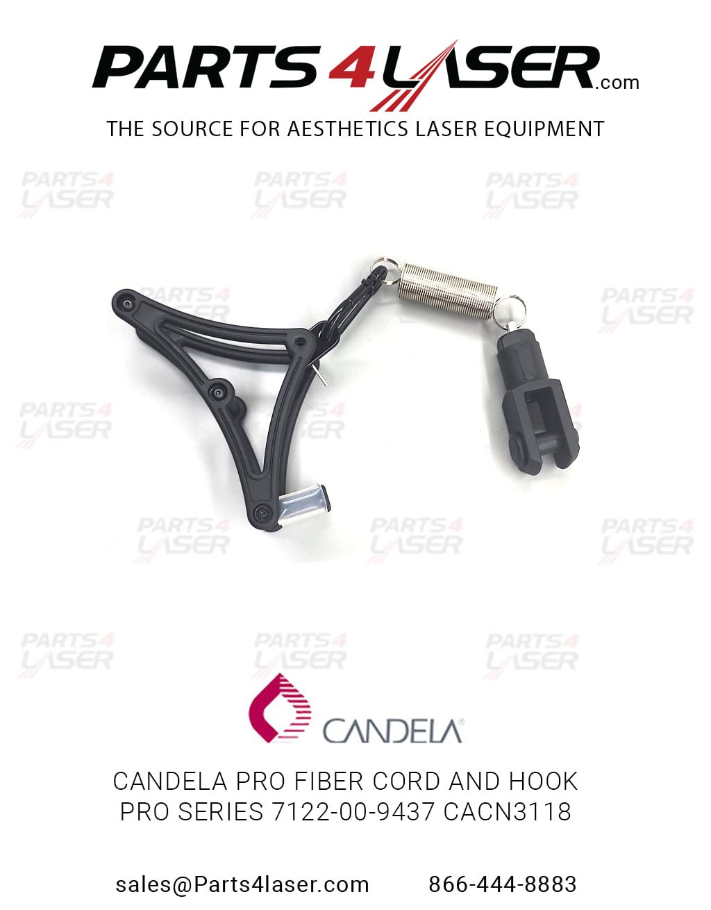 CANDELA PRO FIBER CORD AND HOOK PRO SERIES 7122-00-9437 FIBER HOLDER CACN3118