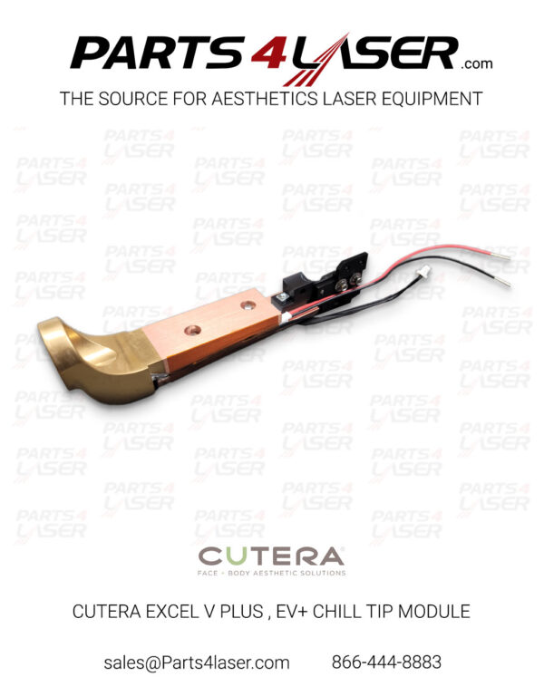CUTERA EXCEL EV+ EXCEL V PLUS HAND PIECE GOLD TIP CHILL TIP MODULE TEC CUCN3611