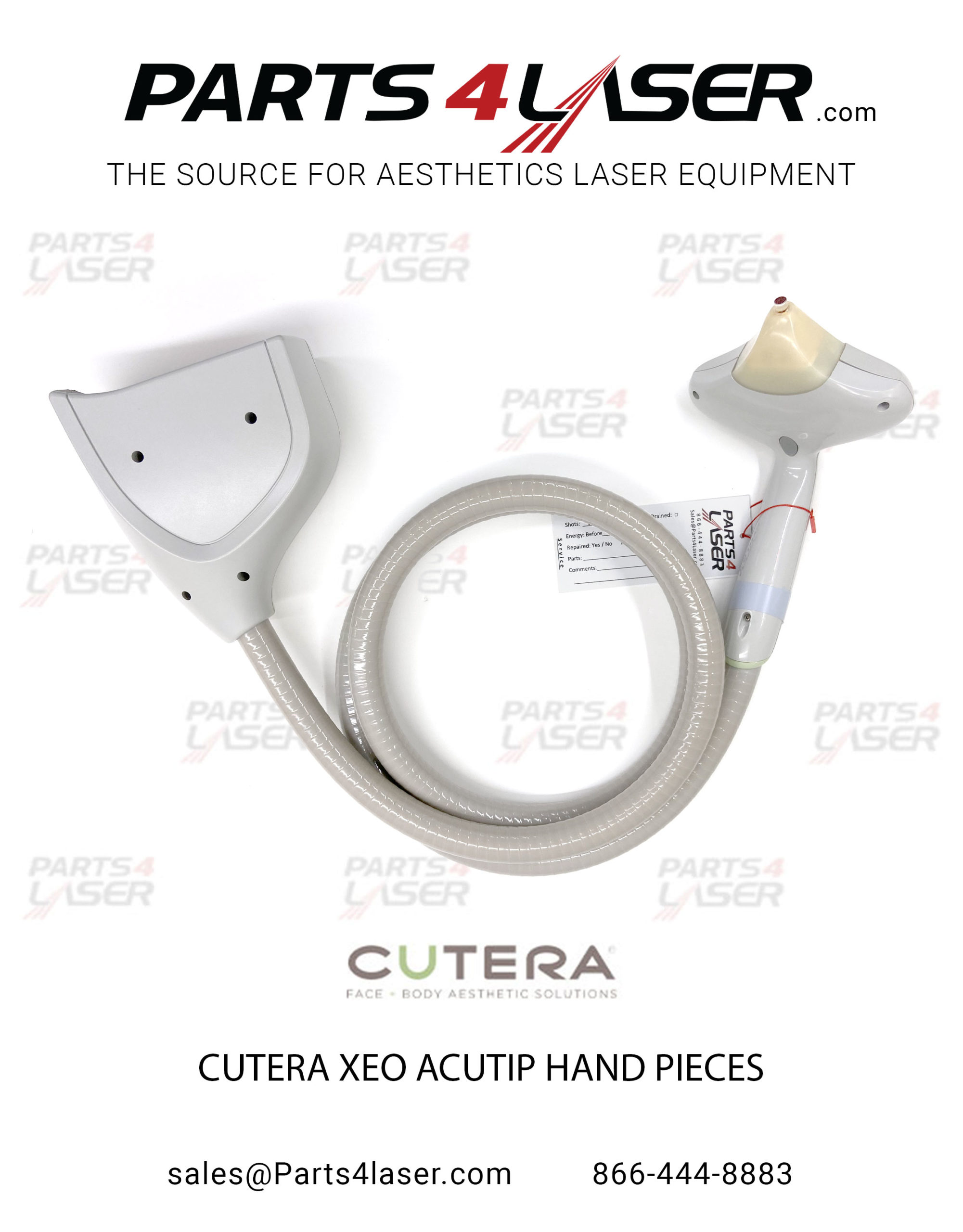 CUTERA XEO ACUTIP HAND PIECE COMPLETE REBUILD FOR YOUR HAND UNIT, REPAIR OR REFURBISH YOUR HAND PIECE