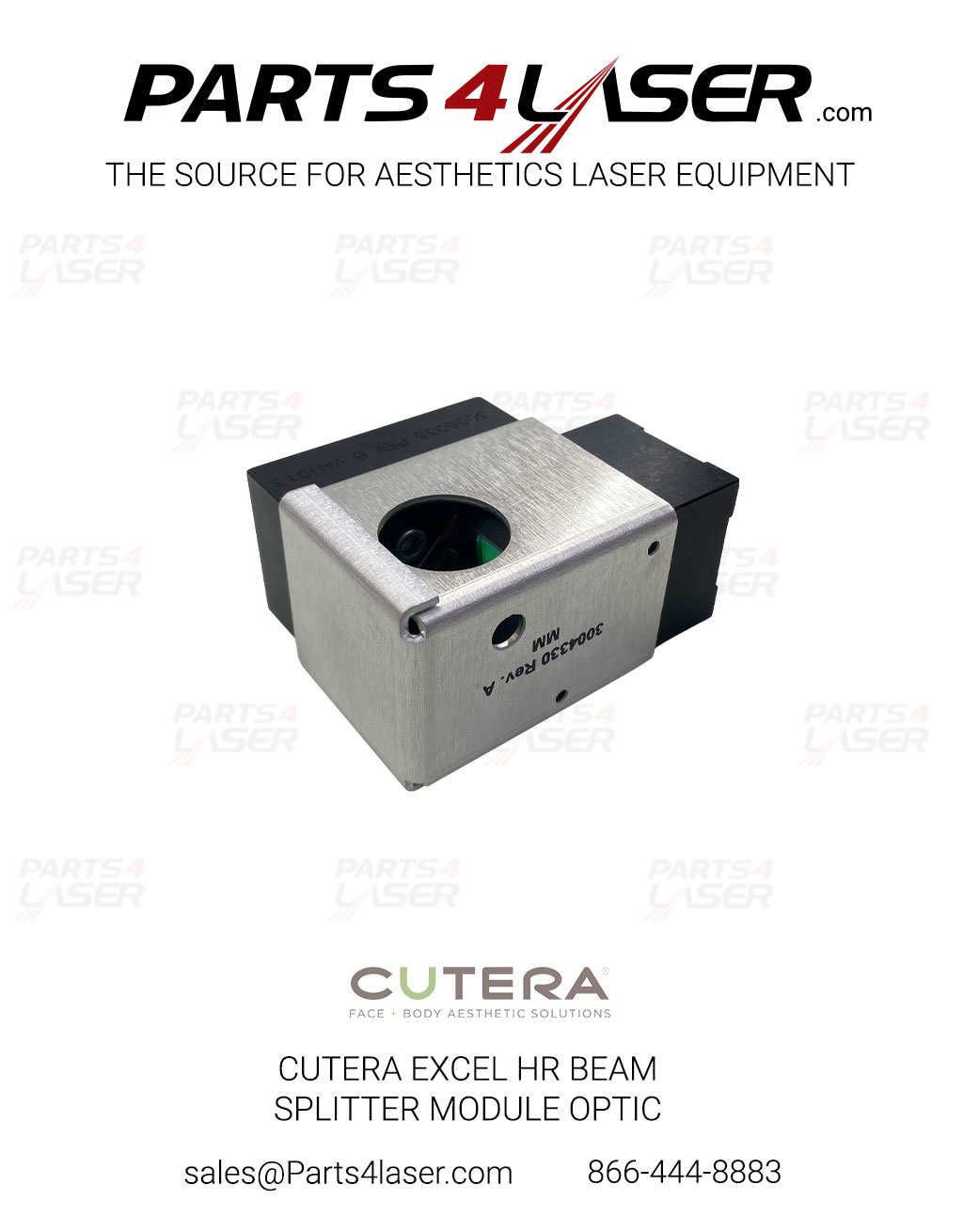 CUTERA EXCEL HR BEAM SPLITTER MODULE OPTIC CUOP3344 - Image 2