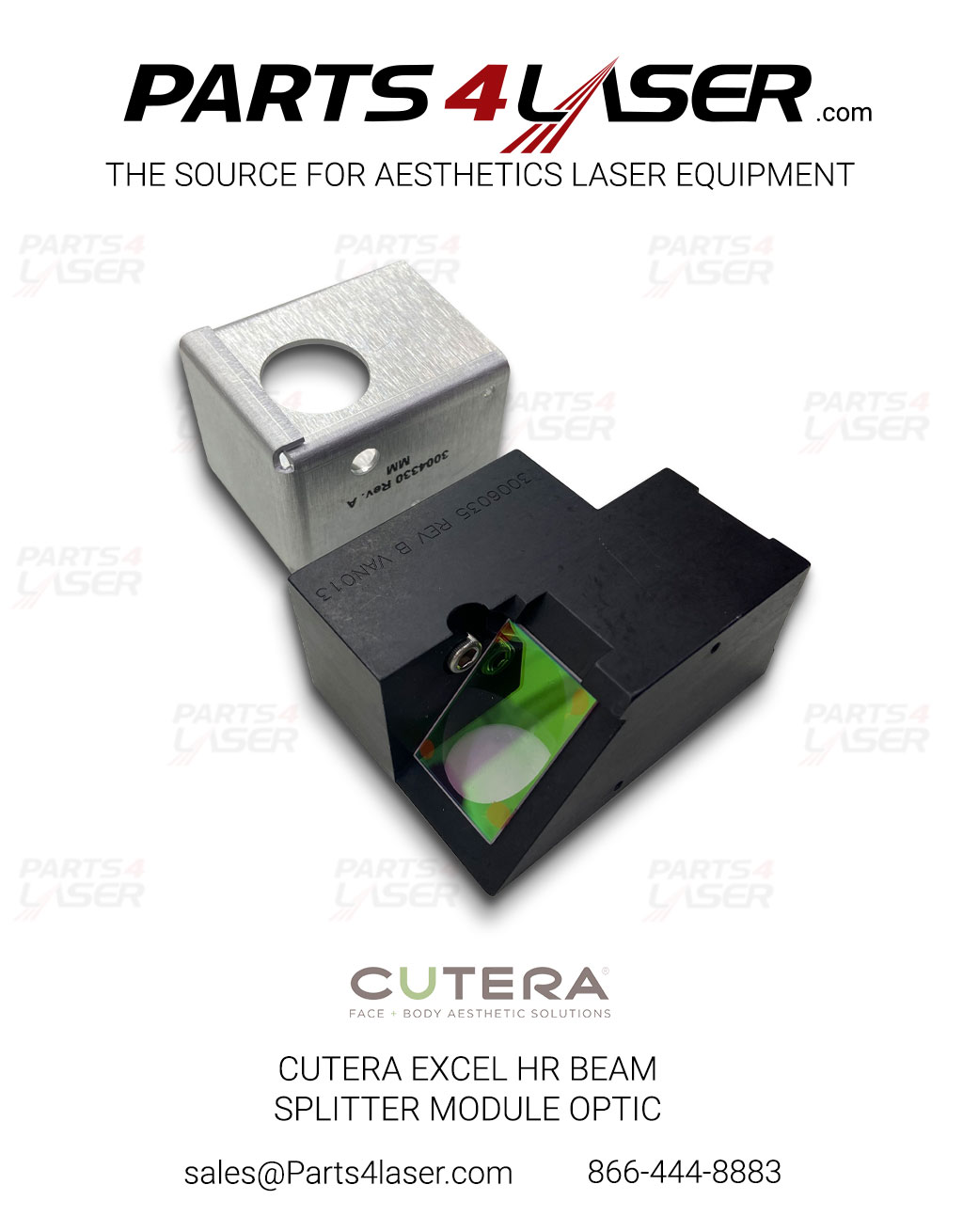 CUTERA EXCEL HR BEAM SPLITTER MODULE OPTIC CUOP3344