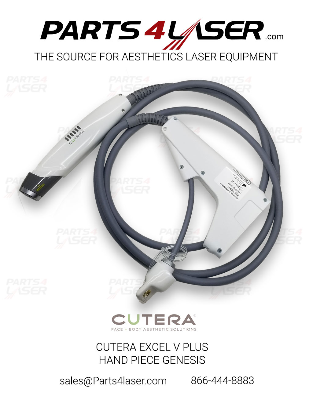 CUTERA EXCEL V + EV+ PLUS HAND PIECE GENESIS CUHP3297