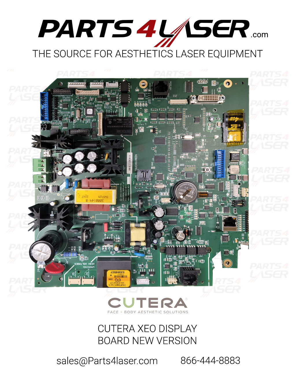 CUTERA XEO DISPLAY BOARD NEW VERSION CUPC3618