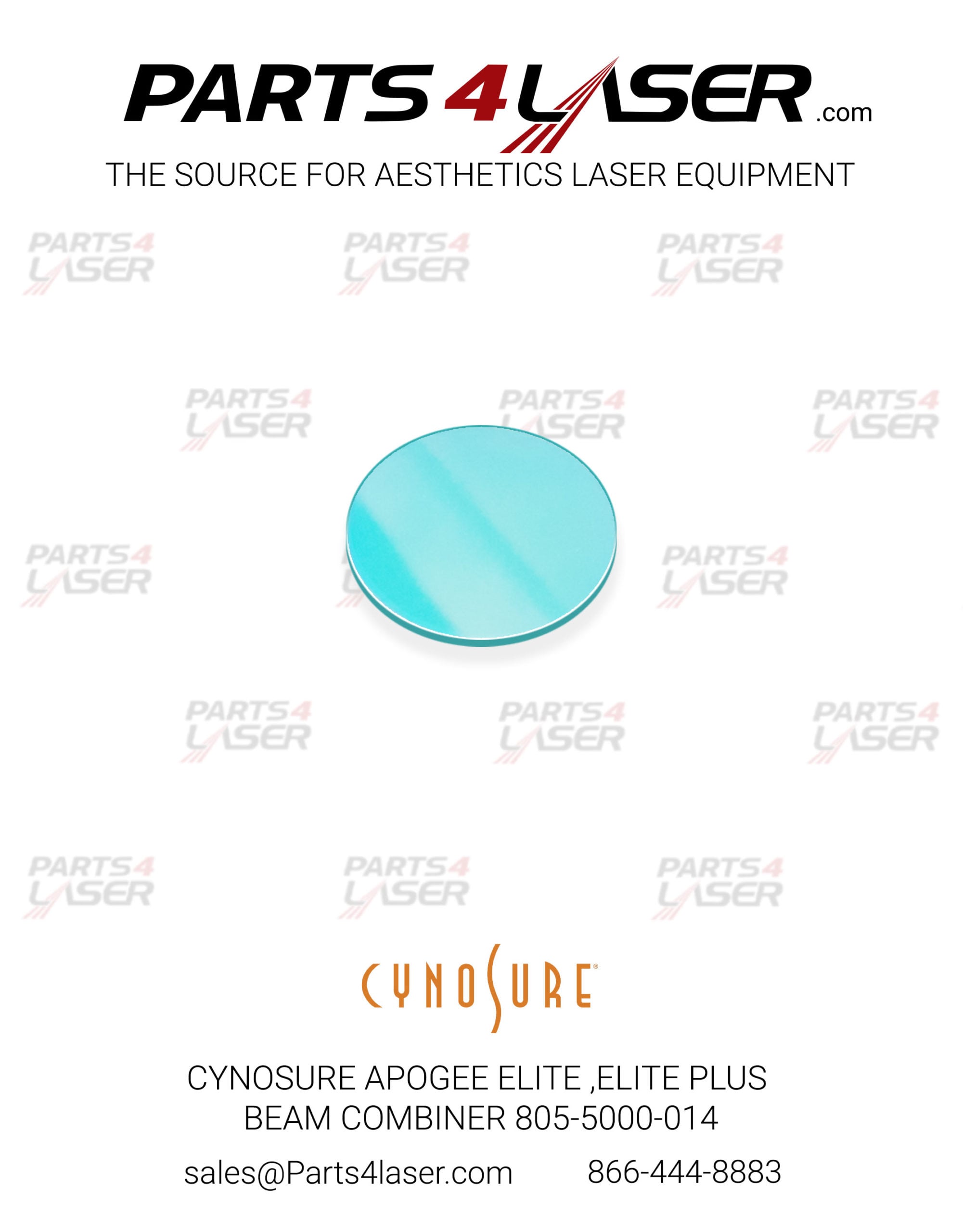CYNOSURE APOGEE ELITE, CYNOSURE ELITE + BEAM COMBINER 805-5000-014, CYOP1751