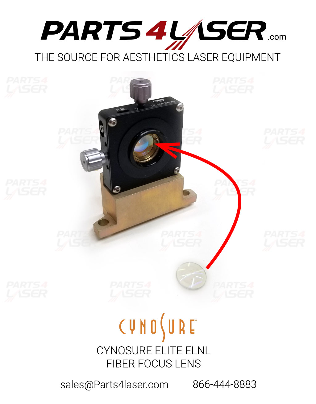 CYNOSURE ELITE ELNL FIBER FOCUS LENS
