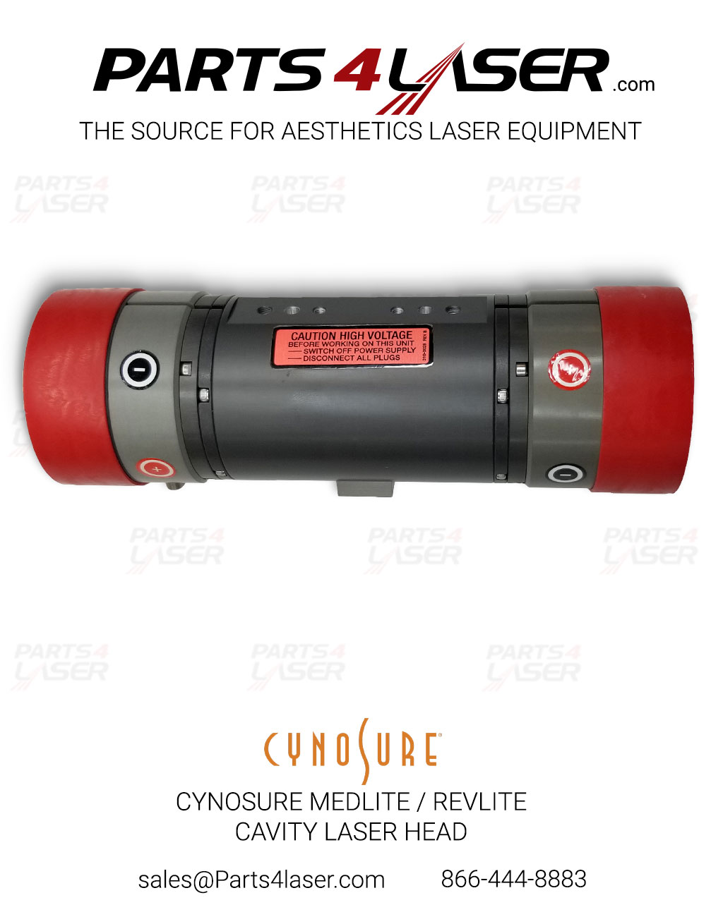 CYNOSURE MEDLITE / REVLITE CAVITY LASER HEAD CYLH3278