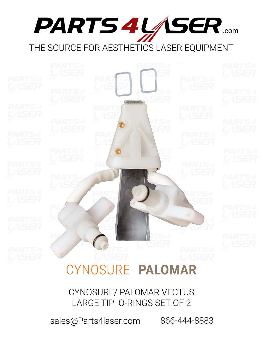 CYNOSURE/ PALOMAR VECTUS SMALL TIP O-RINGS SET OF 2 CYCN2871