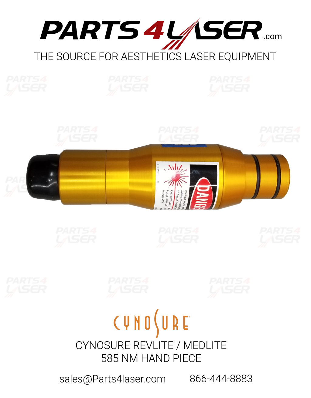 CYNOSURE REVLITE / MEDLITE 585 NM HAND PIECE