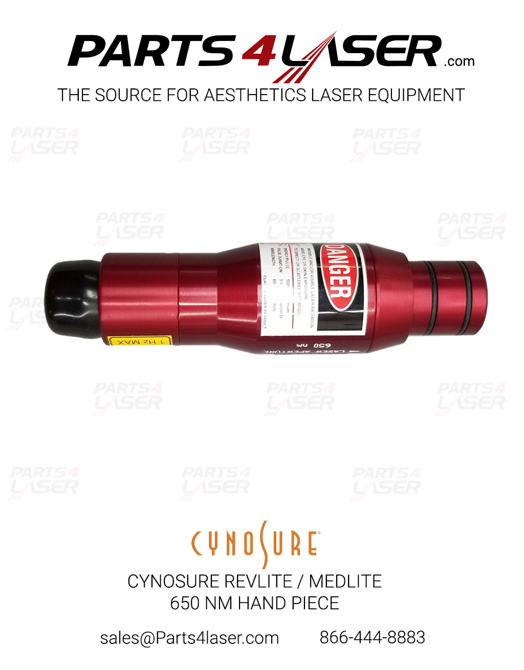 CYNOSURE REVLITE / MEDLITE 650 NM HAND PIECE