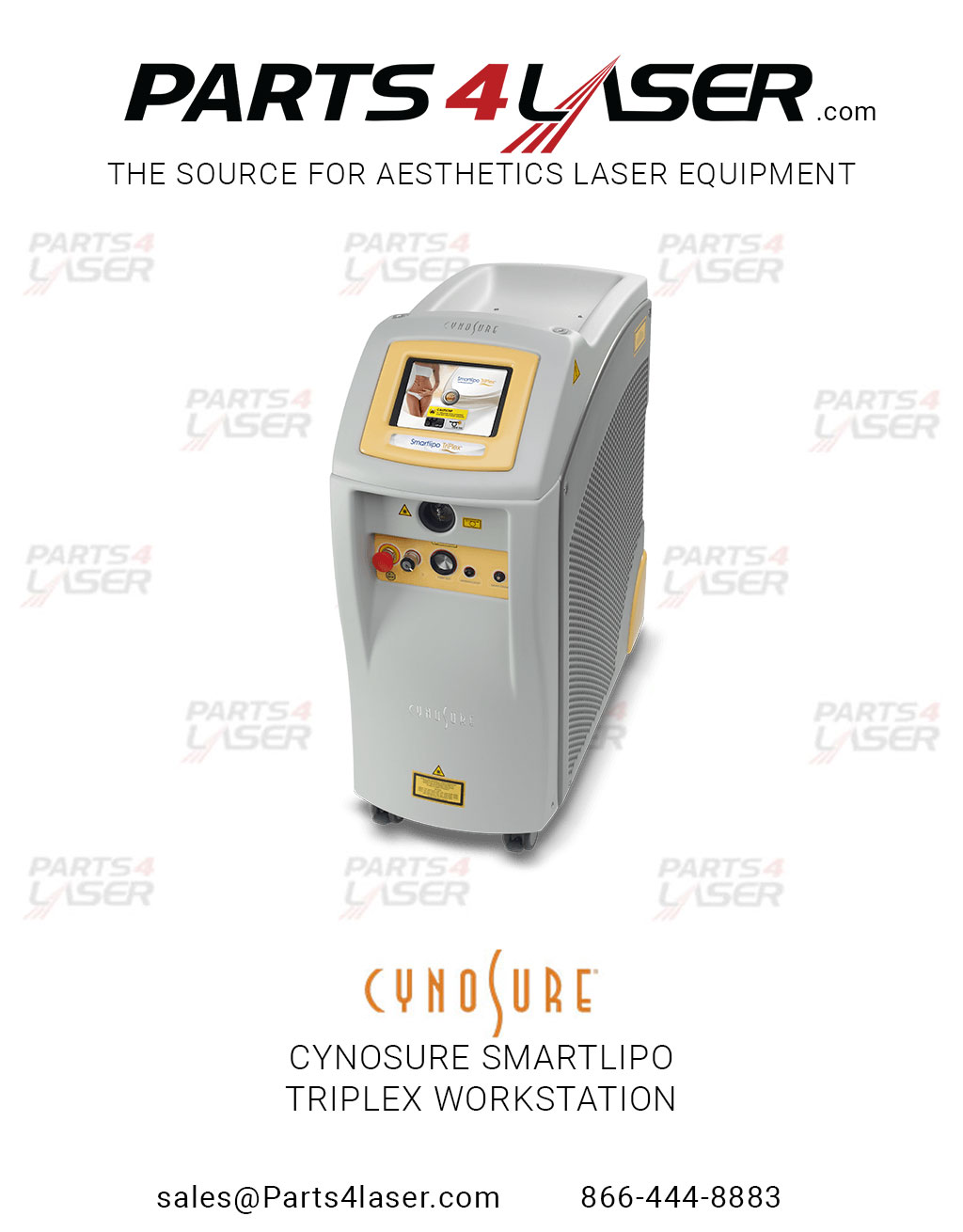 CYNOSURE SMARTLIPO MPX TRIPLEX FLASH LAMP, CYFL2725 - Image 2