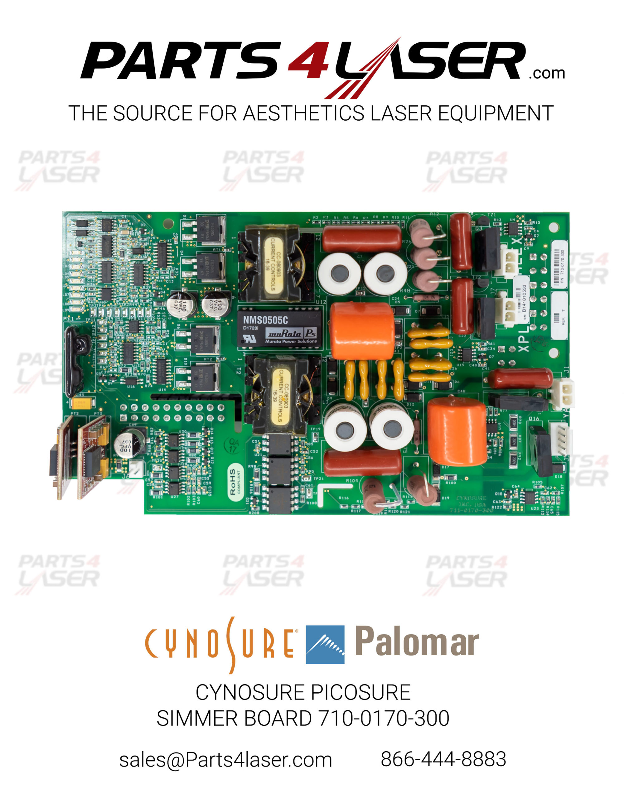 CYNOSURE MPS / PICOSURE SIMMER BOARD 710-0170-300 CYPC2727