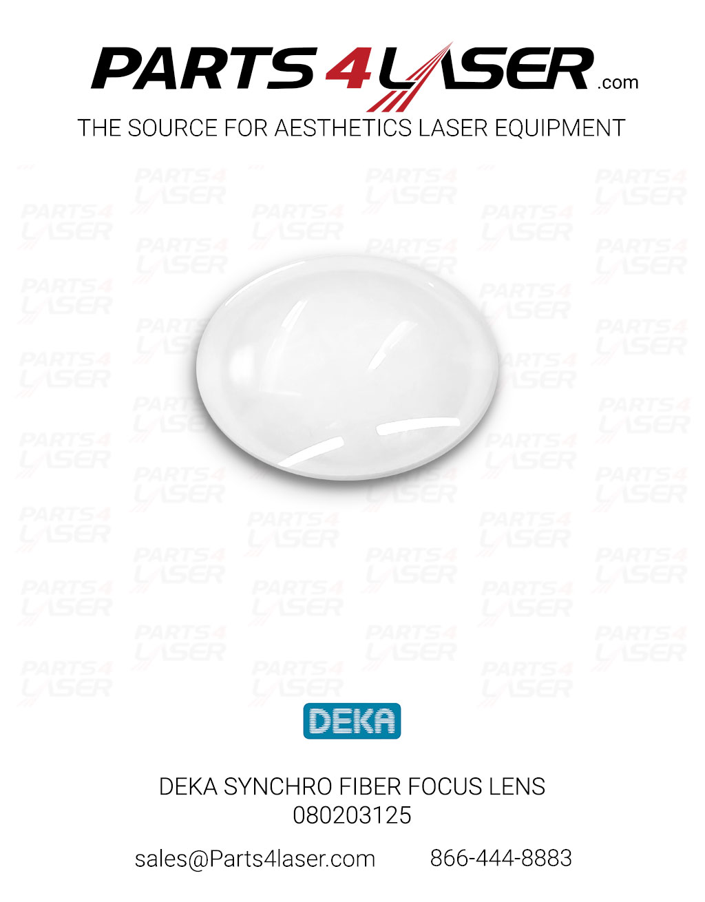 DEKA SYNCHRO FIBER FOCUS LENS 080203125 DKOP3591