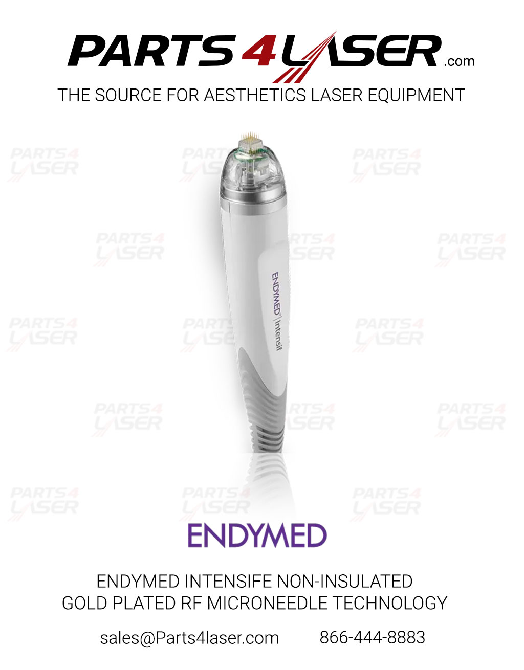 ENDYMED INTENSIFE NON-INSULATED GOLD PLATED RF MICRONEEDLE TECH 10 INTENSIFE TREATMENT TIPS - Image 3