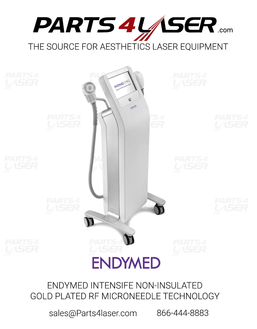 ENDYMED INTENSIFE NON-INSULATED GOLD PLATED RF MICRONEEDLE TECH 10 INTENSIFE TREATMENT TIPS - Image 5