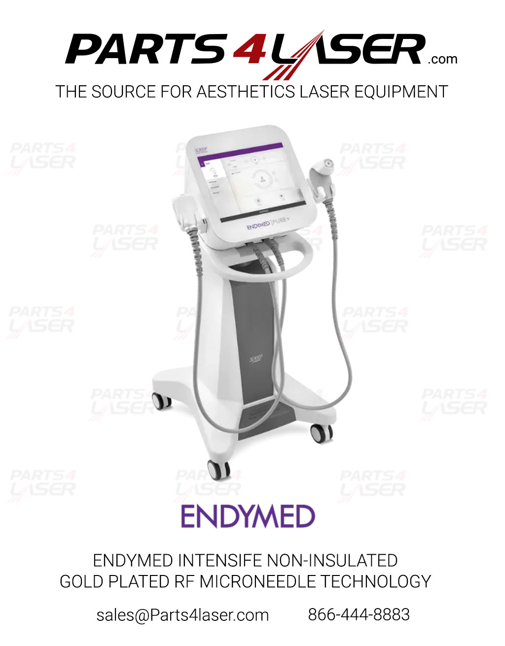 ENDYMED INTENSIFE NON-INSULATED GOLD PLATED RF MICRONEEDLE TECH 10 INTENSIFE TREATMENT TIPS - Image 4