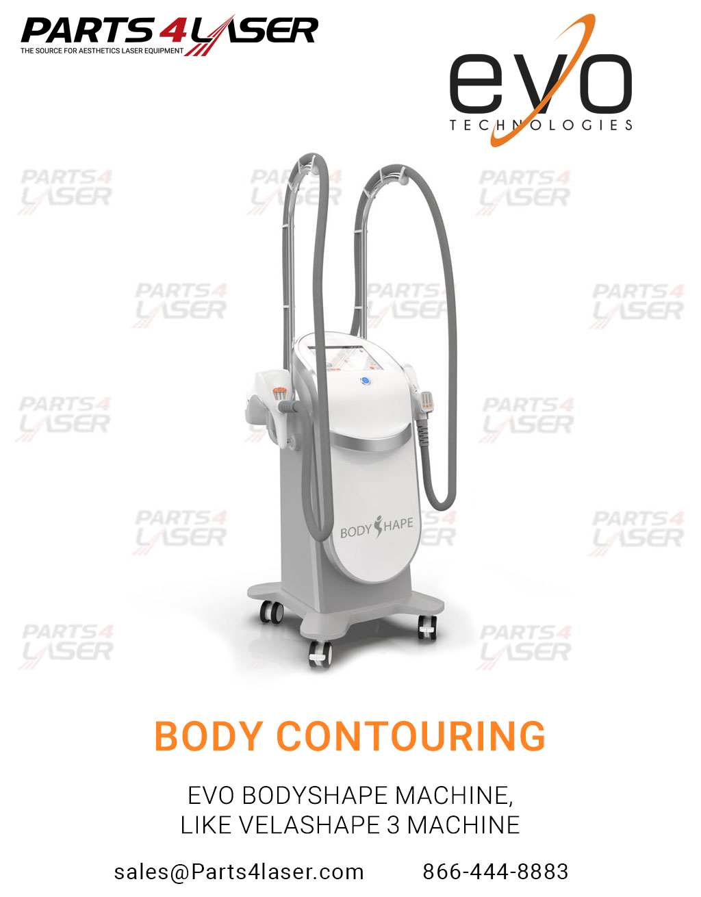 EVO BODYSHAPE MACHINE, LIKE VELASHAPE 3 MACHINE