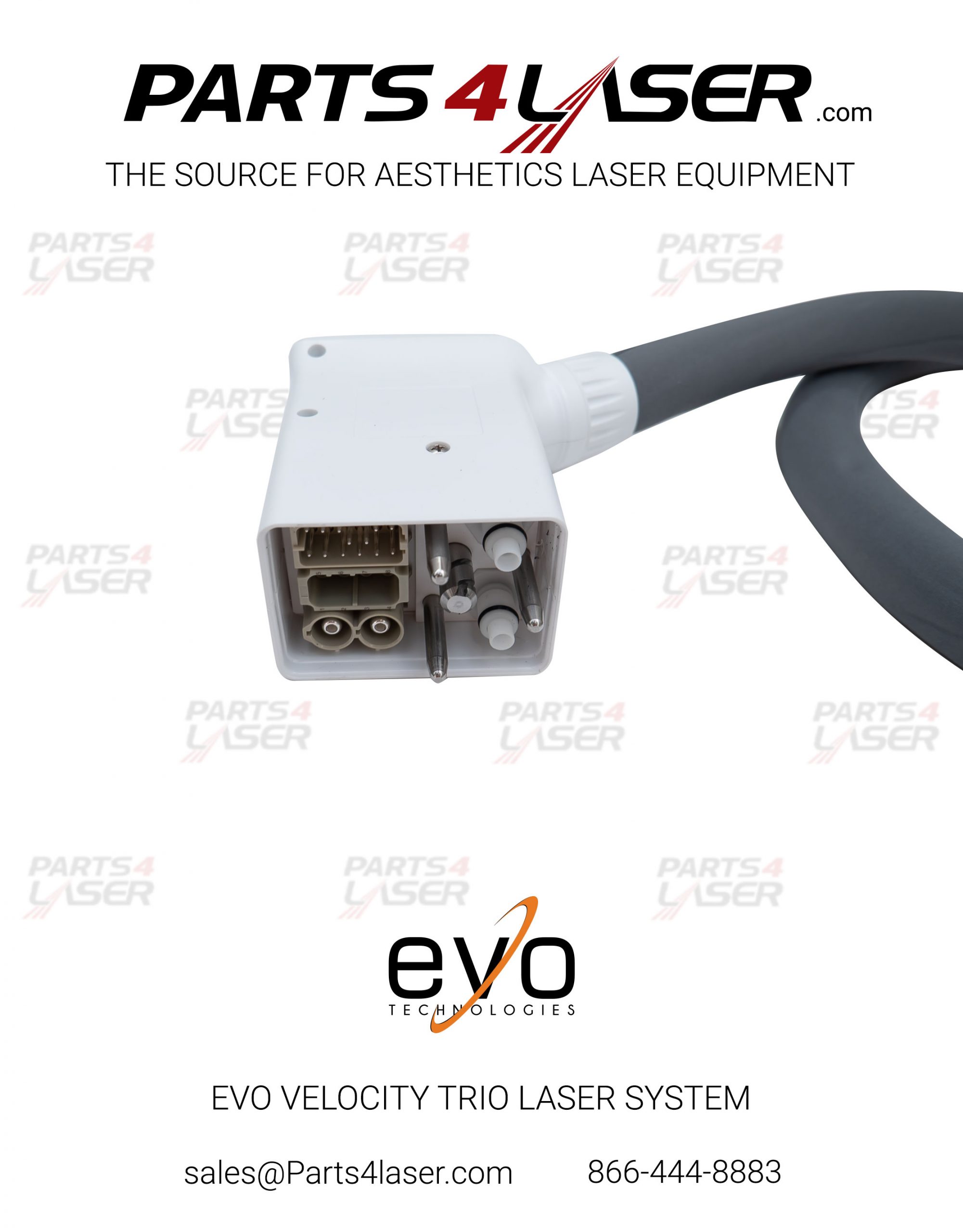 EVO VELOCITY TRIO HAND PIECE LARGE SPOT MULTI WAVE (755/808/1064nm) - Image 4