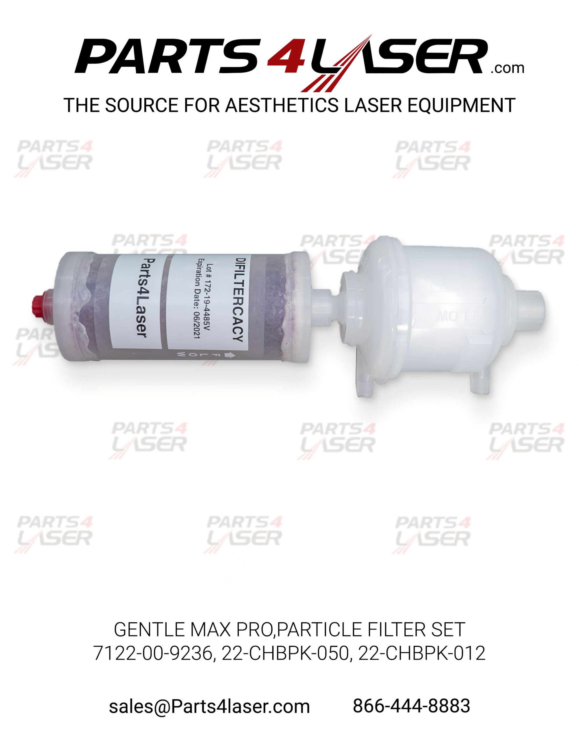 CANDELA GENTLELASE PRO,GENTLE MAX PRO, GPRO 20-24MM SHELL CASE, HANDPIECE COVER, DCD HAND PIECE COVER CASC1391- B104 - Image 2