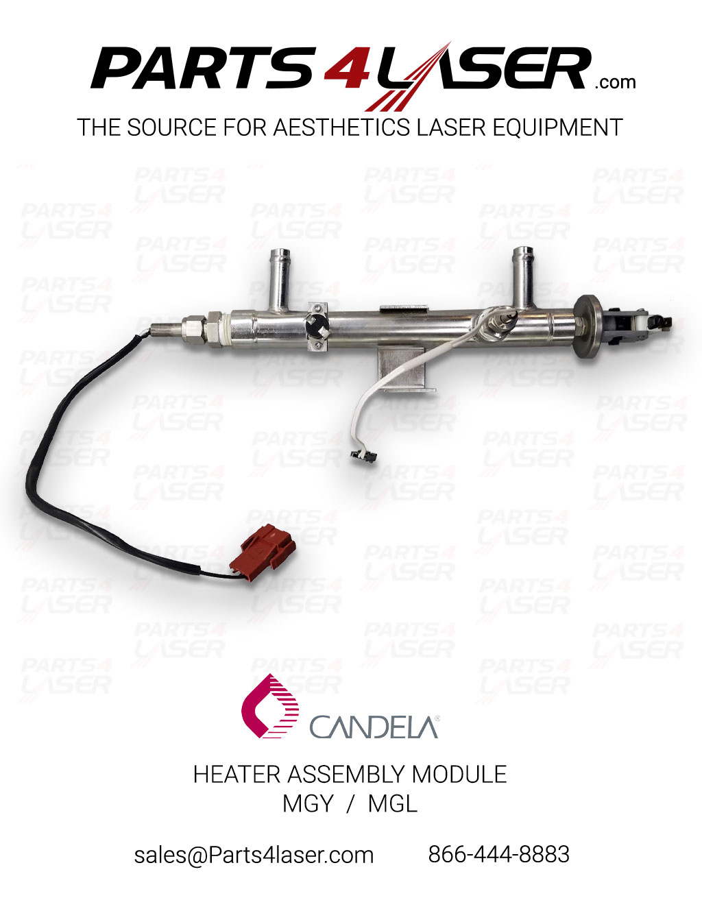 CANDELA HEATER ASSEMBLY MANIFOLD MODULE MGY / MGL 7122-00-3317 , 7121-00-6600 CACN1467 - Image 2