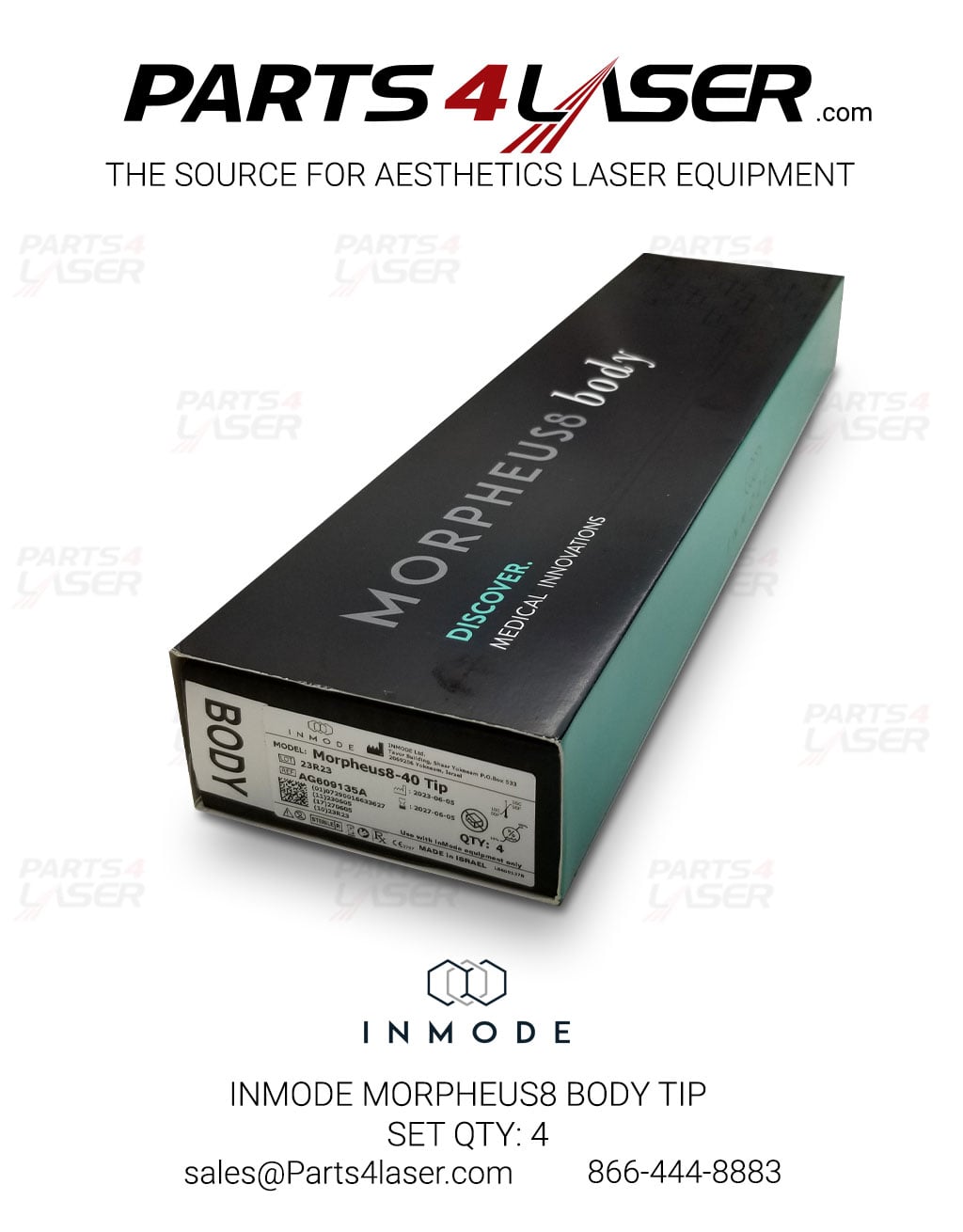 INMODE MORPHEUS8-40 BODY TIP SET, QTY: 4, (AG609135A) INCN3312