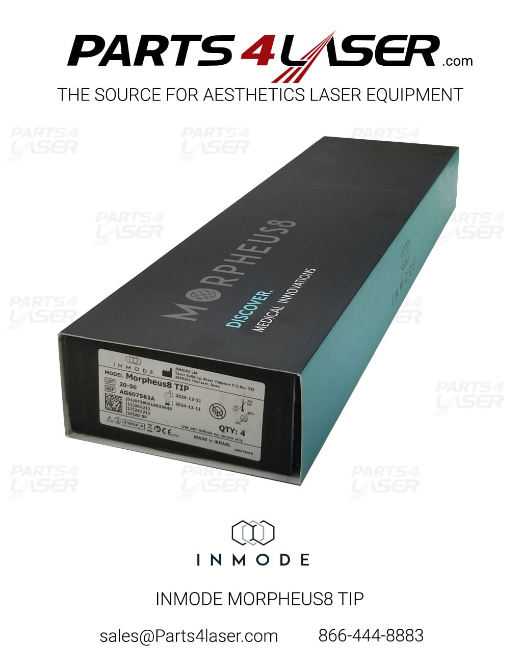 INMODE MORPHEUS8 24-PIN TIPS SET, QTY: 4, (AG607563A) FACIAL INCN3215