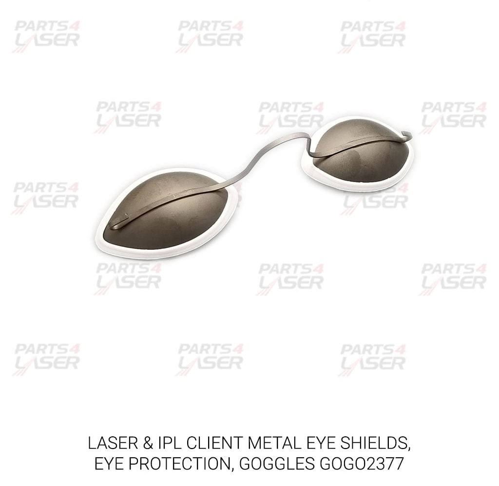 LASER & IPL CLIENT METAL EYE SHIELDS, EYE PROTECTION, GOGGLES 809-5000-000 GOGO2377