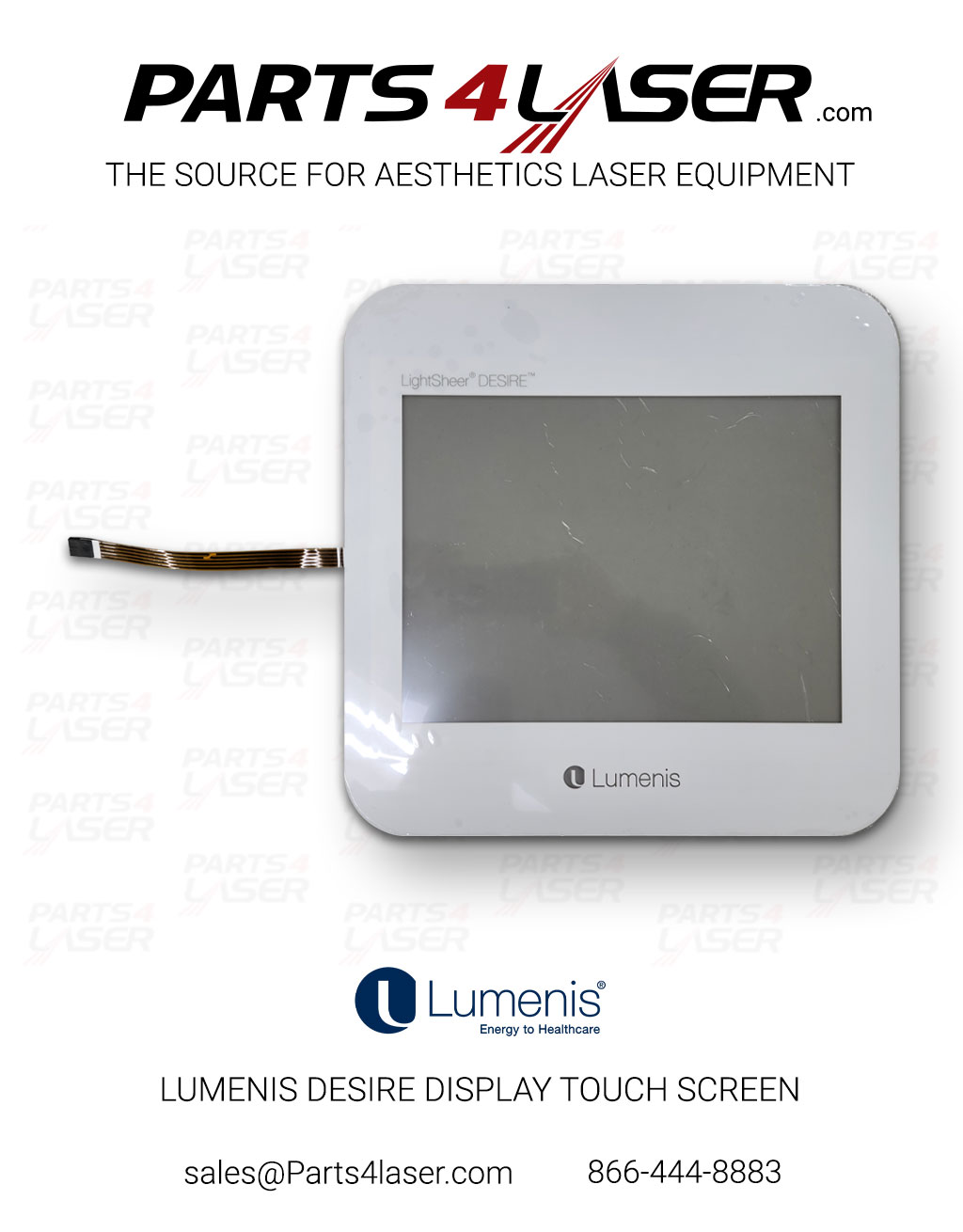 LUMENIS DESIRE QUATTRO DISPLAY ASSEMBLY SPN1140057 TOUCH SCREEN LUCN1990 - Image 2