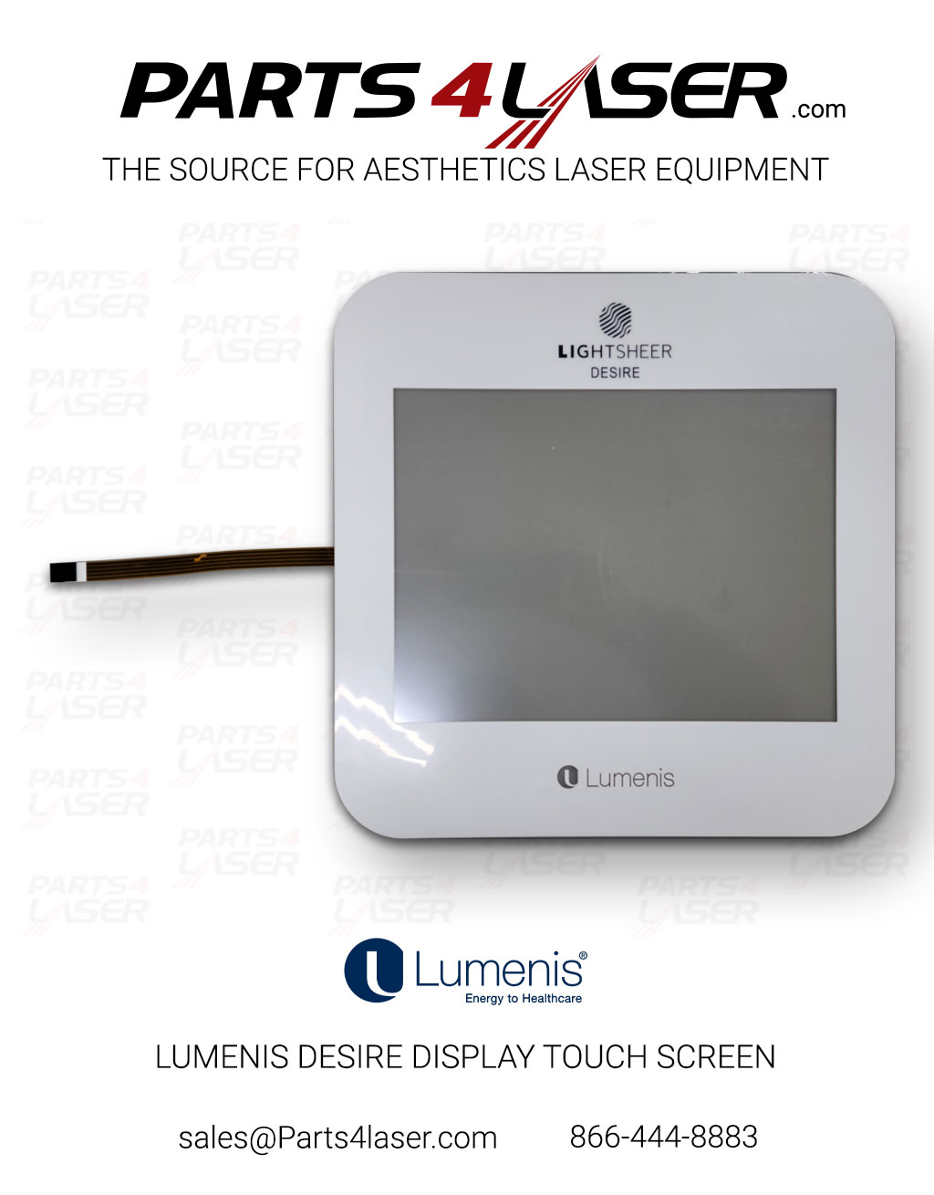 LUMENIS DESIRE QUATTRO DISPLAY ASSEMBLY SPN1140057 TOUCH SCREEN LUCN1990