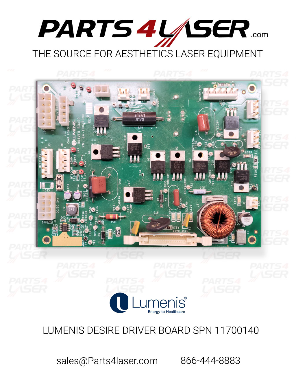 LUMENIS DESIRE DRIVER BOARD SPN 11700140 LUPC3603 - Image 2